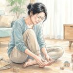 朝の一歩で足裏に電気が走る痛み｜抱っこをする事が辛かった30代子育て中の女性が、家事育児に復帰するまでの道のり。の詳細へ